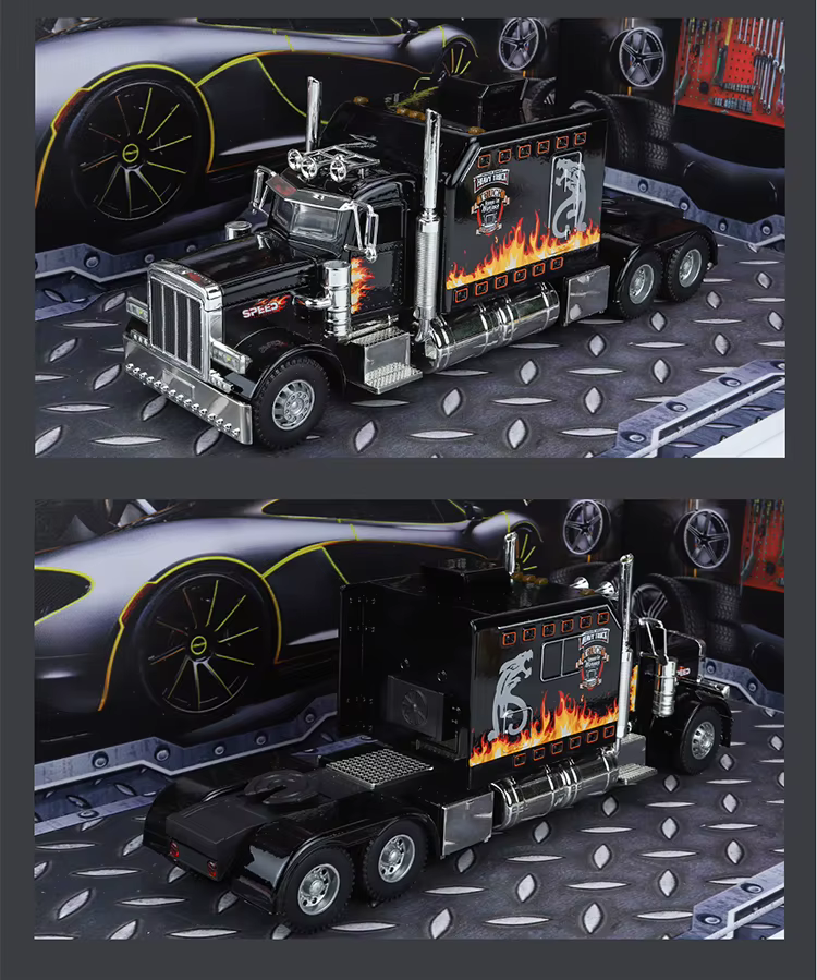 1:24 Scale Heavy Truck Model