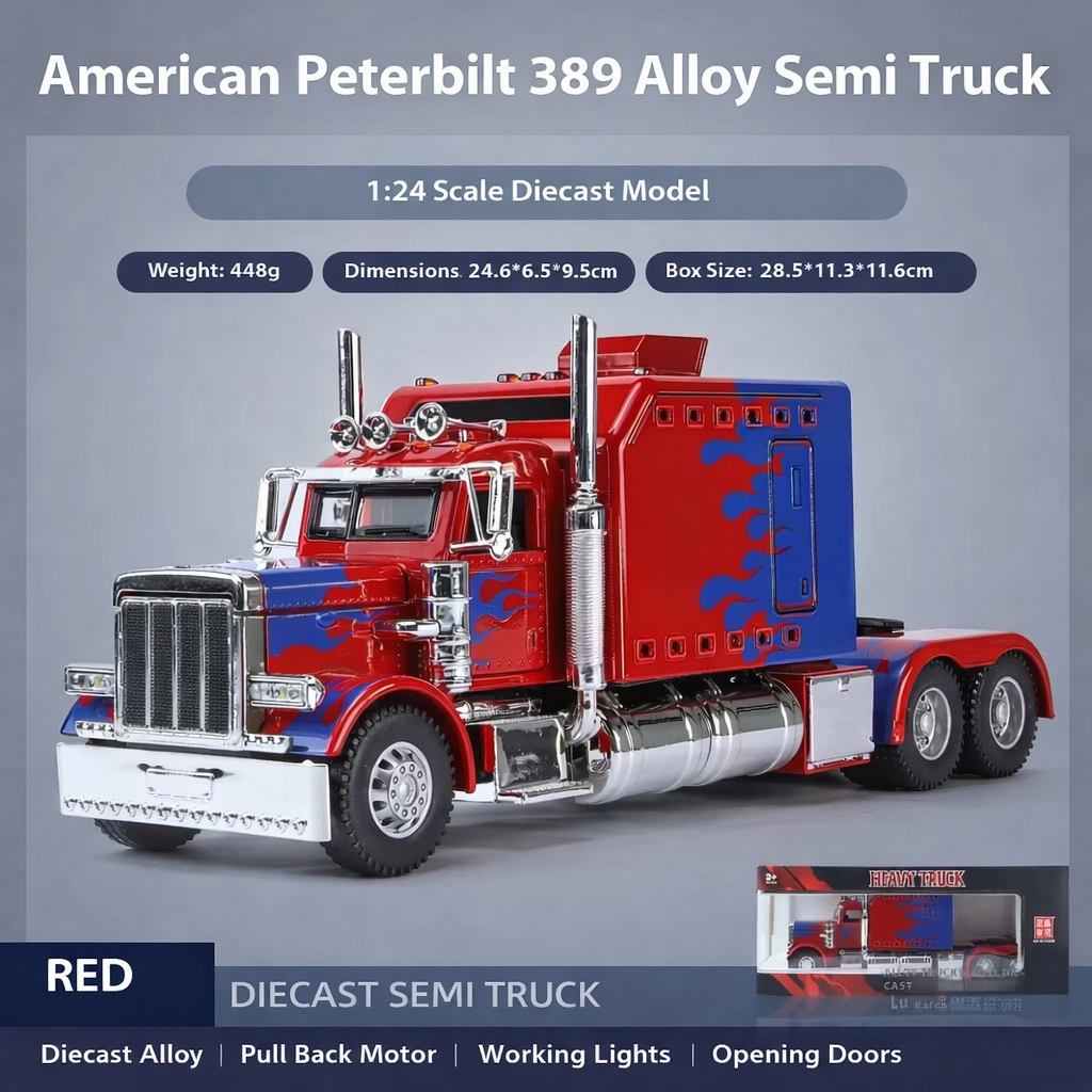 1:24 Scale Heavy Truck Model